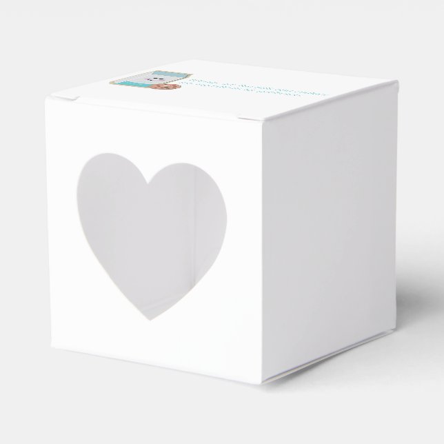 Milk and Cookies Favour Box (Front Side)