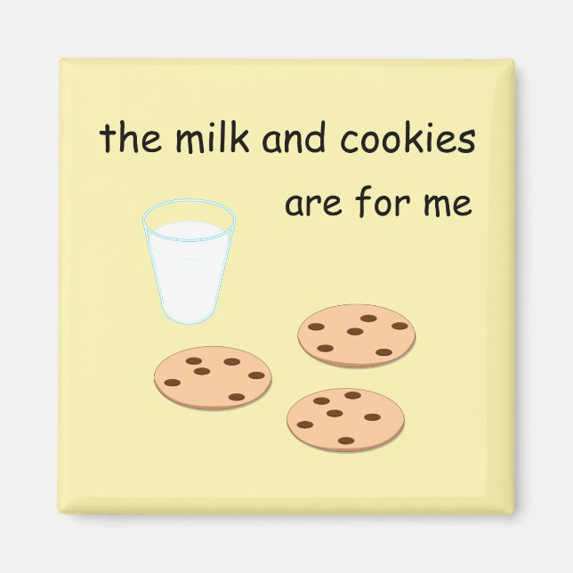 milk and cookies magnet (Front)