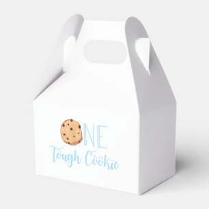 Milk and Cookies One Tough Cookie 1st Birthday Favour Box