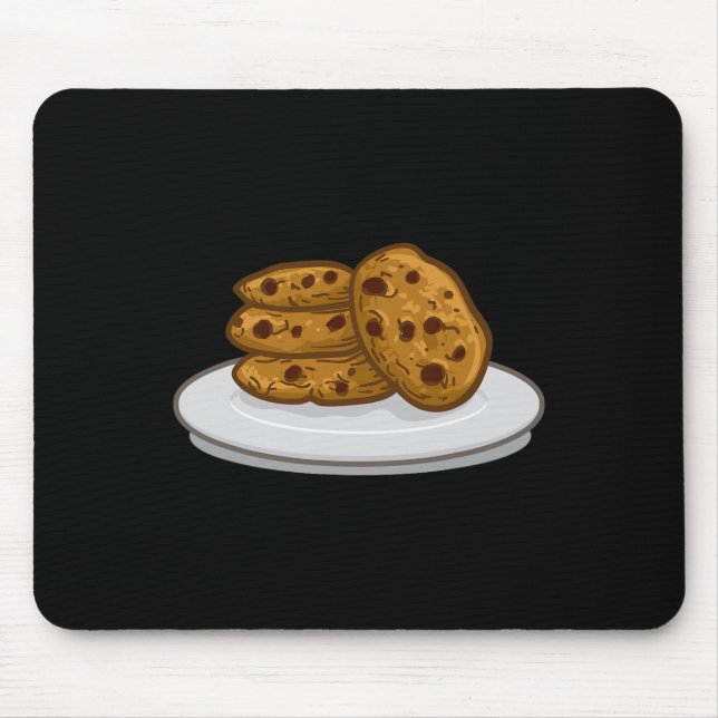 Milk and Cookies Outfit Matching Halloween Cookie  Mouse Mat (Front)