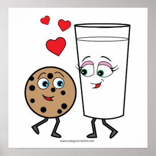 Milk and Cookies Poster