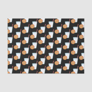 Milk and Rainbow Chocolate Chip Cookie Tissue Paper