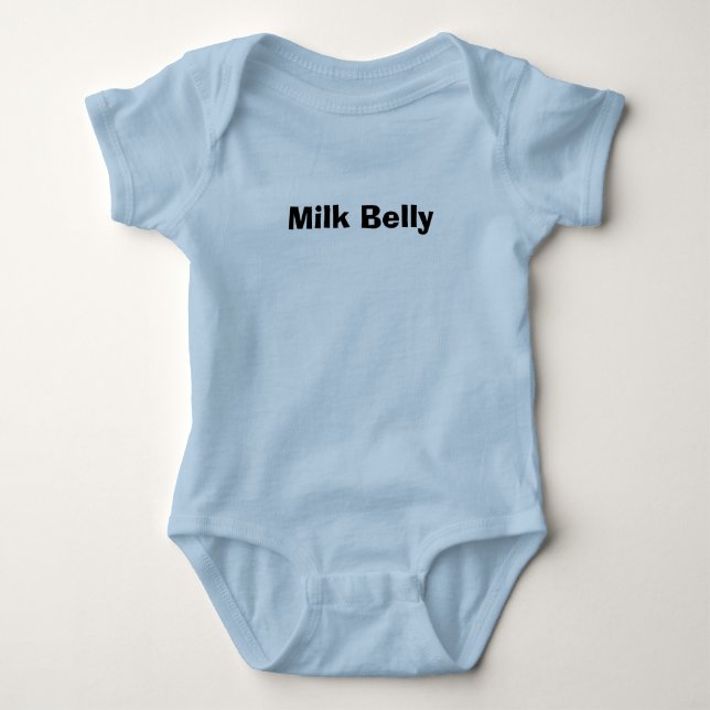 Milk Belly Baby Bodysuit (Front)