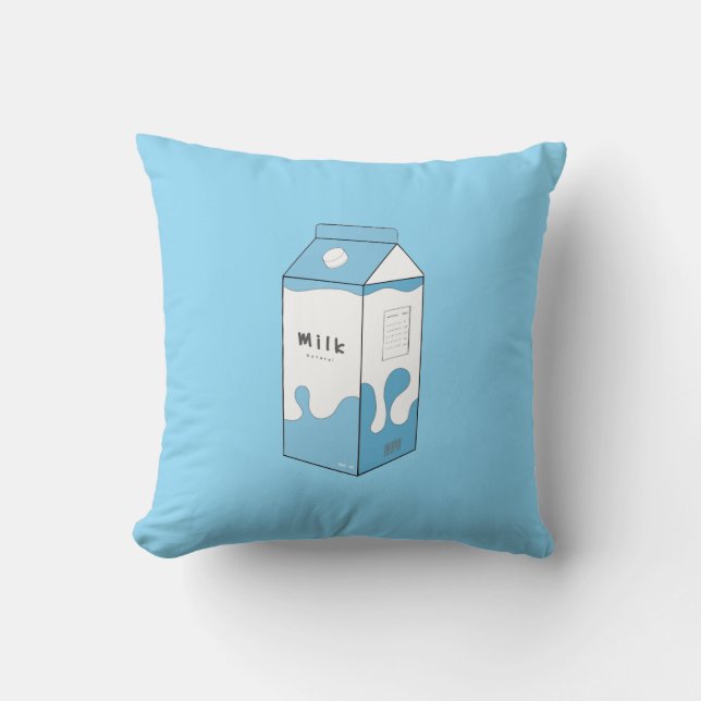 Milk Carton Design Cushion (Front)