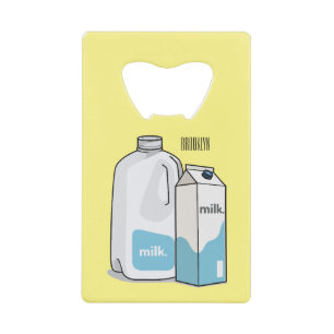 Milk cartoon illustration