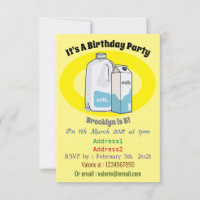 Milk cartoon illustration