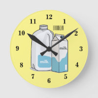Milk cartoon illustration