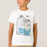 Milk cartoon illustration