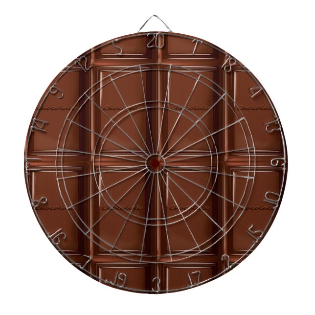 Milk Chocolate Bar Dartboard (Front)