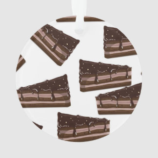 Milk Chocolate cake. Ornament