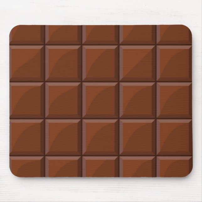 Milk chocolate mouse mat (Front)