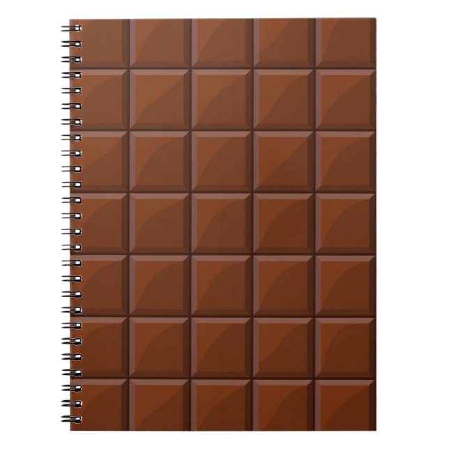 Milk chocolate notebook (Front)