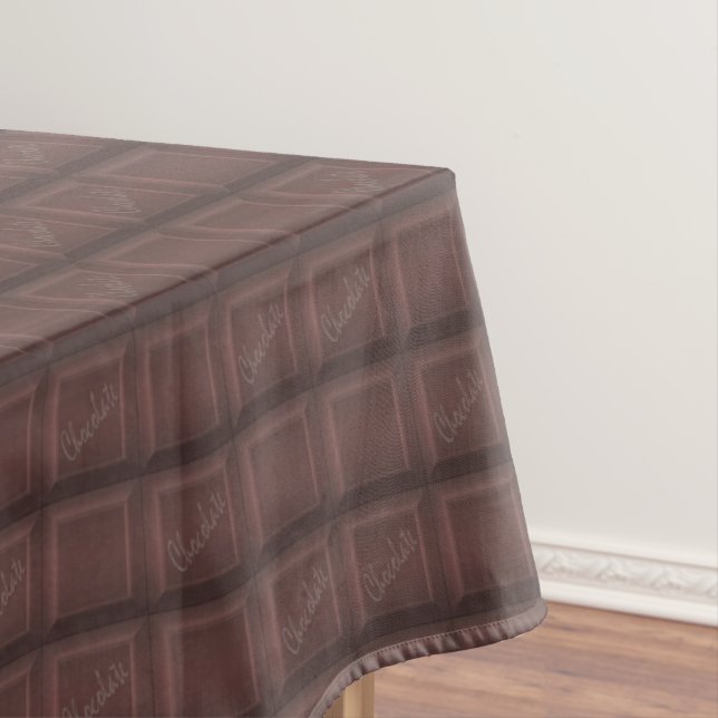 Milk chocolate tablecloth (In Situ)