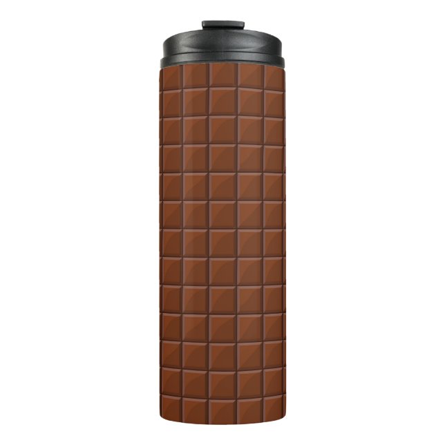 Milk chocolate thermal tumbler (Front)