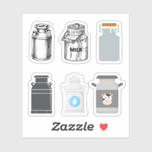 Milk Churn Stickers
