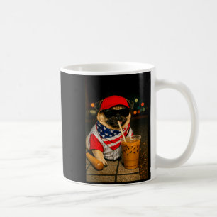 Milk coffee nightlife pug dog boy girl funny mug
