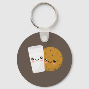 Milk & Cookie Key Ring
