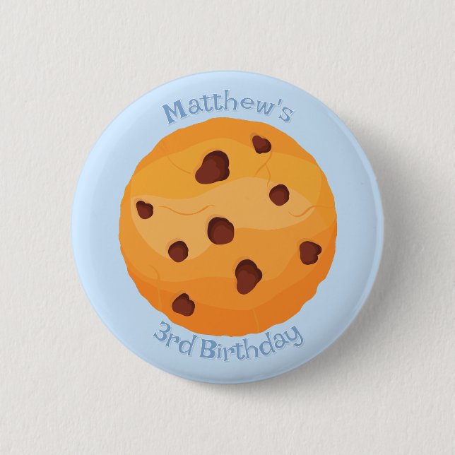 Milk & Cookies 6 Cm Round Badge (Front)