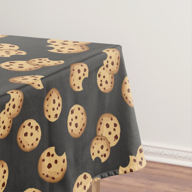 Milk & Cookies Birthday Tablecloth – Chocolate Chi (In Situ)