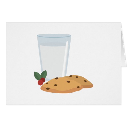 Milk & Cookies Card