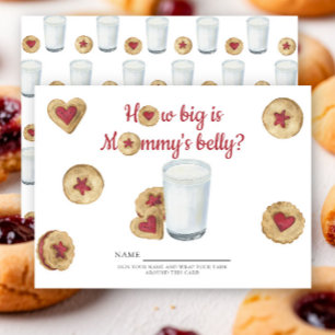 Milk Cookies How big is mummy's belly game Enclosure Card