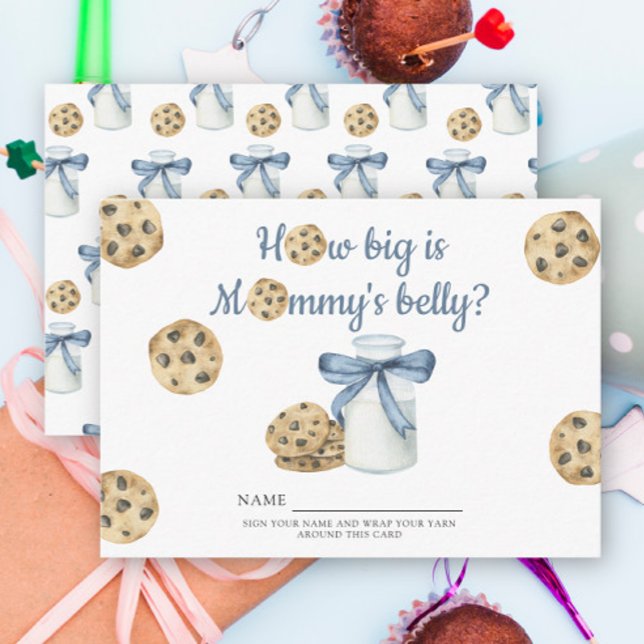 Milk Cookies How big is mummy's belly game Enclosure Card (Creator Uploaded)