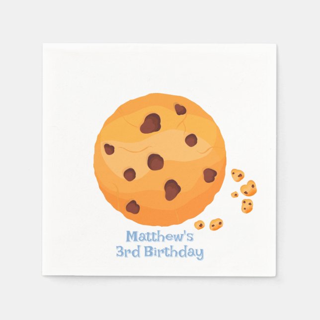 Milk & Cookies Napkin (Front)