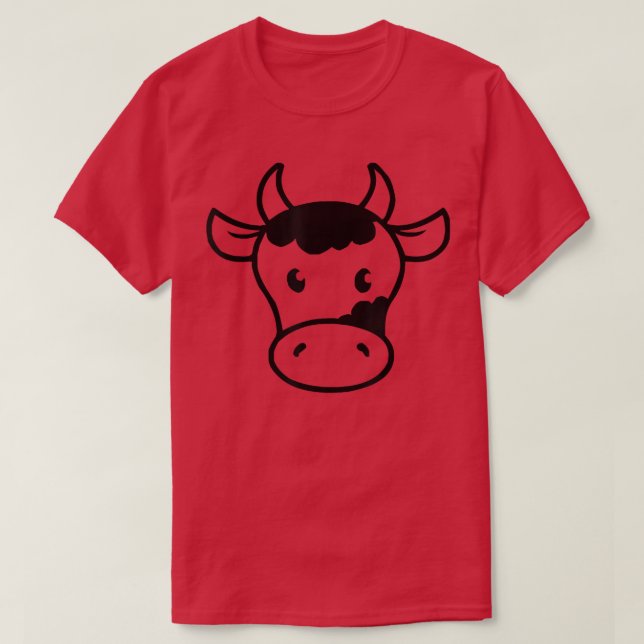 Milk Cow Farmer  T-Shirt (Design Front)