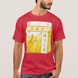Milk Drink Kawaii Manga Anime Japan Graphic Haraju T-Shirt