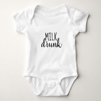 "Milk Drunk" Breastfeeding Baby Bodysuit