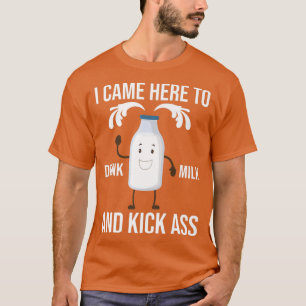 Milk Farm Farming Dairy Cow Farmer Milk T-Shirt