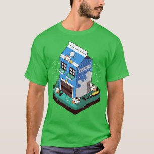 Milk Farm Kawaii Game by Tobe Fonseca T-Shirt
