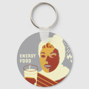 Milk for Warmth Key Ring