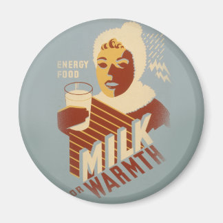 Milk for Warmth Magnet