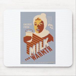 Milk for Warmth Mouse Mat