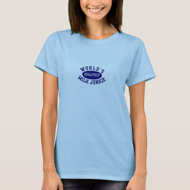 Milk-Junkie T-Shirt (Front)