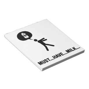 Milk Lover Notepad