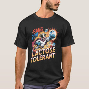 Milk Lovers Cow Hero Lactose Tolerant T-Shirt
