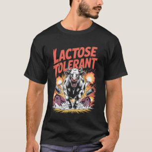 Milk Lovers Cow Lactose Tolerant T-Shirt