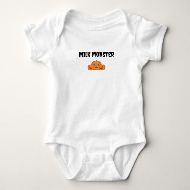 Milk Monster Baby Bodysuit (Front)