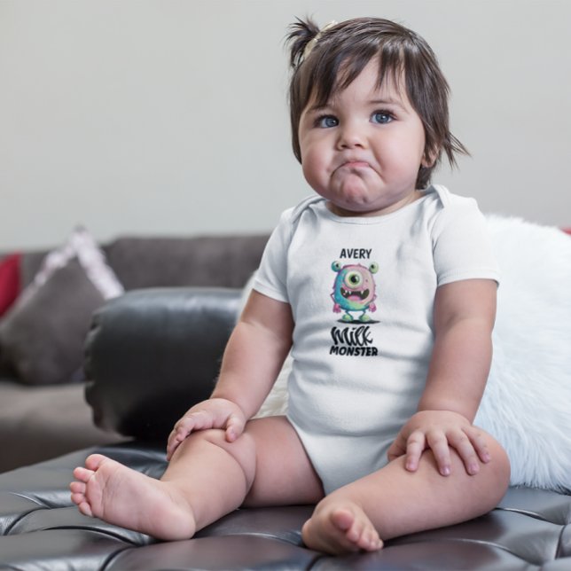 Milk Monster Silly  Baby Bodysuit (Creator Uploaded)