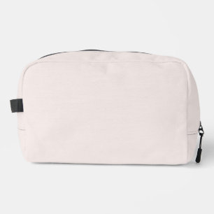 milk pink solid  dopp kit
