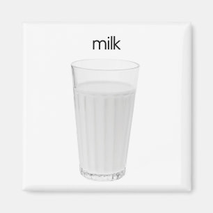 Milk Refrigerator Magnet