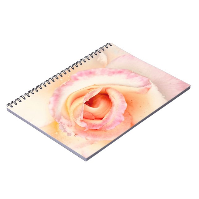 Milk Rose Notebook  (Left Side)