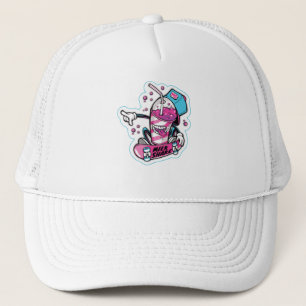 Milk Shake Skateboard Trucker Hat