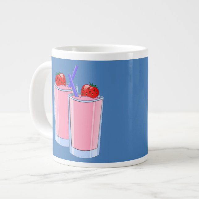 Milk Shakes for Two Jumbo Mug (Front Left)