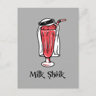 Milk Sheik Postcard