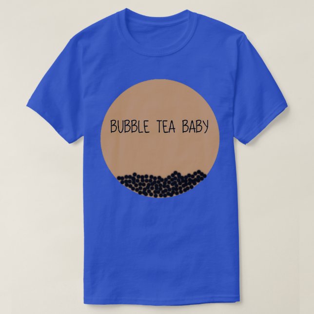 Milk Tea Bubble Tea Baby T-Shirt (Design Front)