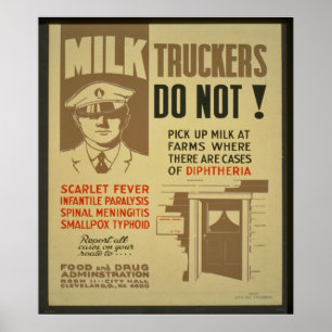 Milk Truckers Poster