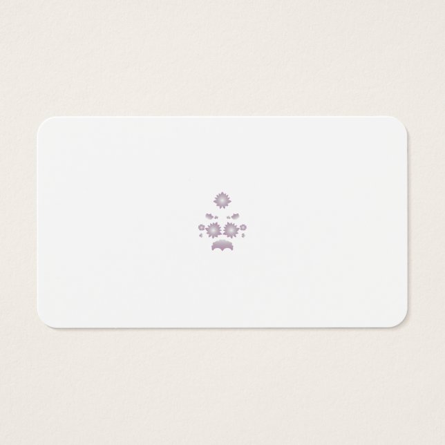 Milk White Classic Rose decorative design (Front)